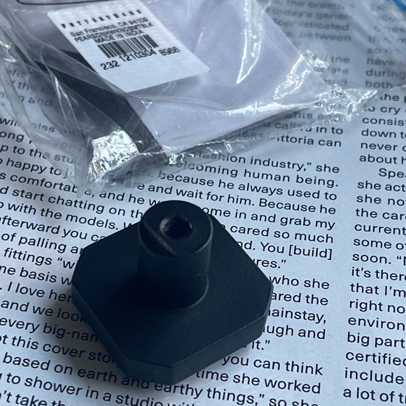 New Pottery Barn Pearson 1 1/4” Cabinet Knob In Matte Black - 24 Knobs - Picture 4 of 8